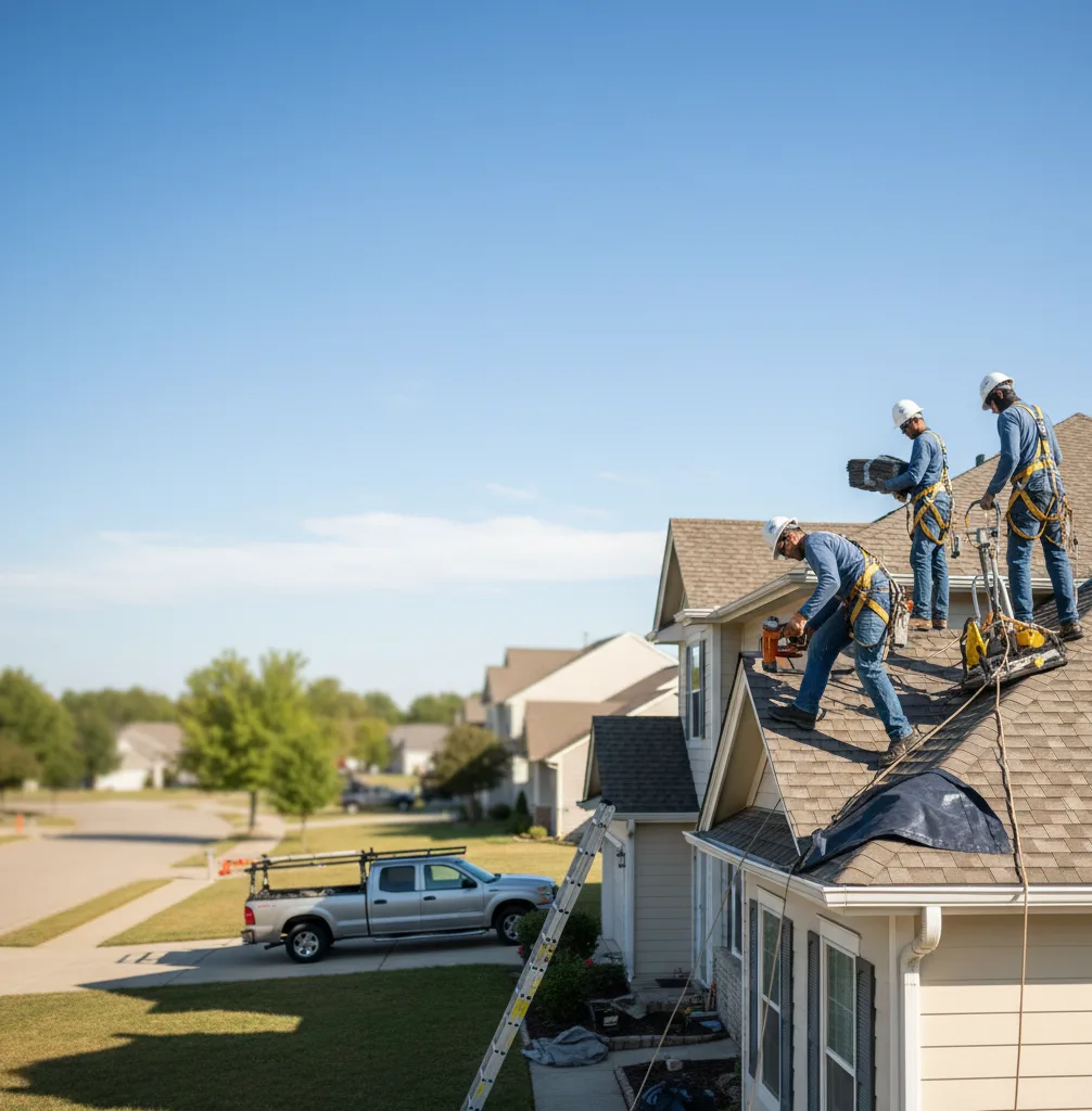 Roof Repair in Newport Center